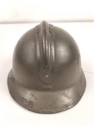 Frankreich, Stahlhelm 2.Weltkrieg Modell 1926. Originallack