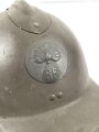 Frankreich, Stahlhelm 2.Weltkrieg Modell 1926. Originallack