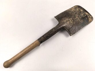 Spaten Wehrmacht. Ungereinigtes Stück in gutem Gesamtzustand