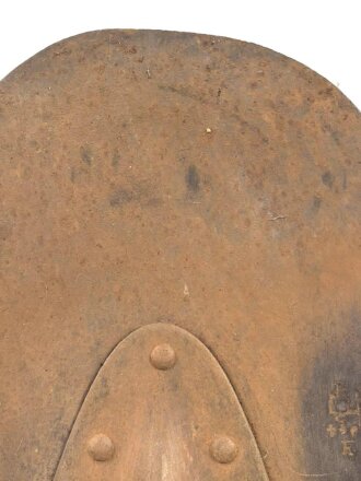Blatt für einen Fahrzeug oder Pionierspaten der Wehrmacht. Hersteller Ideal Spaten 1944.