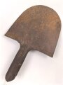 Blatt für einen Fahrzeug oder Pionierspaten der Wehrmacht. Hersteller Ideal Spaten 1944.