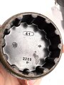 Luftwaffe, Behälter für Bombenzünder "2L" aus Preßmasse, datiert 1941