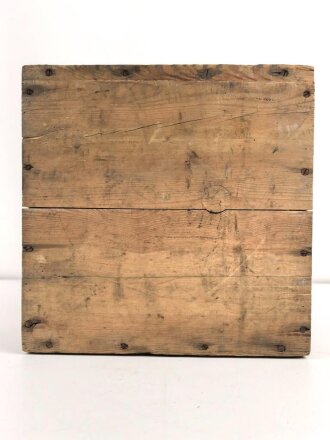 Transportkasten Wehrmacht für "25 Stück Zeitzünder S/30" , datiert 1943.