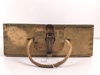 Transportkasten Wehrmacht für 3 Wurfgranaten zum 8cm Granatwerfer 34