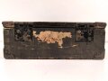 Kriegsmarine, Transportkasten für Zündladung A. Maße20 x 34 x 12cm. Ungereinigtes Stück
