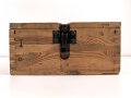 Luftdichter Transportkasten für Zünder der Wehrmacht, Sehr guter Zustand, datiert 1944