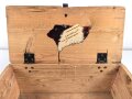 Transportkasten Wehrmacht für Gewehr Panzergranaten. Oberer Verschlussteil anscheinend neuzeitlich ergänzt