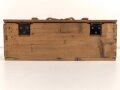 Transportkasten Wehrmacht für Gewehr Sprenggranaten. Sehr guter Zustand, leicht eingestaubt