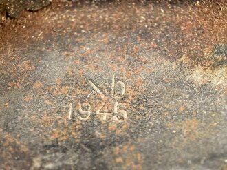 Patronenkasten 41 Wehrmacht. Originallack, datiert 1945