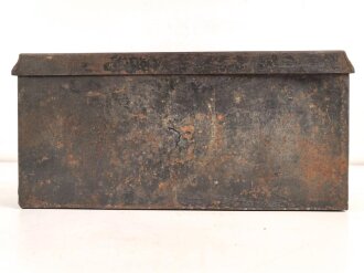 Patronenkasten 41 Wehrmacht. Originallack, datiert 1945