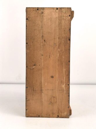 Transportkasten Wehrmacht für Gewehr Sprenggranaten. Sehr guter Zustand, leicht eingestaubt