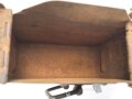 Patronenkasten  36 Wehrmacht. Originallack, datiert 1940, leicht defekt