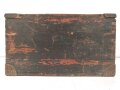 Kasten für Schraubstollen der Wehrmacht. Originallack, ungereinigtes Stück