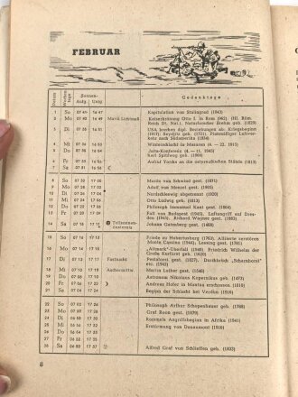 "Der Deutsch Soldatenkalender 1953" 143 Seiten, DIN A5
