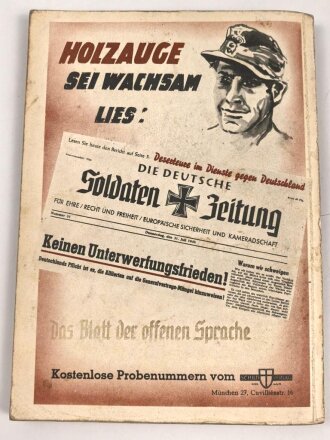 "Der Deutsch Soldatenkalender 1953" 143 Seiten, DIN A5