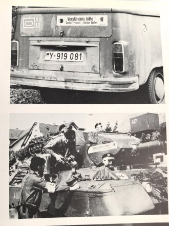 Bundeswehr " Treu zu dienen - 25 Jahre 10. Panzerdivision" 241 Seiten,DIN A4. Leicht verzogen