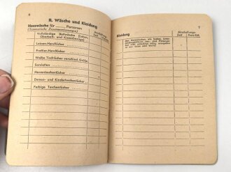 "Mein Eigentum - Inventar-Verzeichnis für den Notfall, Ausgabe A" 16 Seiten, DIN A6, blanko