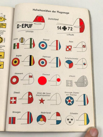 "Der Dienstunterricht in der Luftwaffe" Jahrgang 1938, 285 Seiten, DIN A5