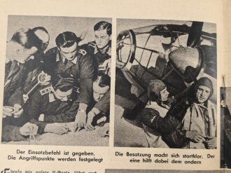 "Drauf und Dran - Unsere Luftwaffe am Feind" Nr. 2 Kleine Kriegshefte, 32 Seiten, über DIN A5