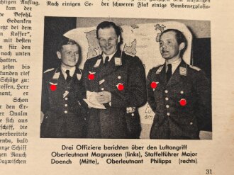 "Drauf und Dran - Unsere Luftwaffe am Feind" Nr. 2 Kleine Kriegshefte, 32 Seiten, über DIN A5