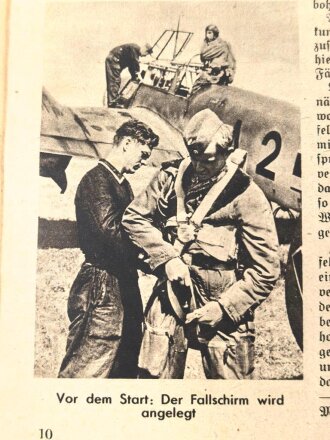 "Drauf und Dran - Unsere Luftwaffe am Feind" Nr. 8 Kleine Kriegshefte, 24 Seiten, über DIN A5