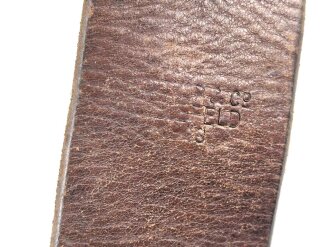 Trageriemen für einen Tornister der Wehrmacht, datiert 1943