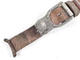 Ersatzteil für einen Rucksack der Wehrmacht, frühes Stück mit Leichtmetallbeschlägen