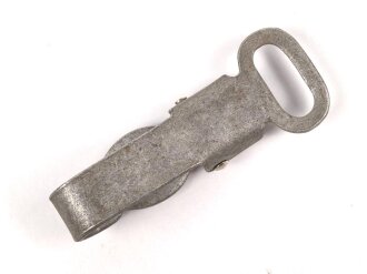 Eiserner Haken für eine Feldflasche der Wehrmacht.