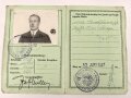 Bundespolizeidirektion Wien "Waffenpaß" datiert 1937