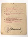 "Deutsche Jugend im Banat und in Serbien",Ausweis , ausgestellt "Gross-Betschkeret, am 28.10.1941". Dazu ein Hilfskrankenträger Ausweis sowie "Ex Enemy DP Identification Card"