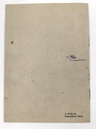 Deutsches Reich, Kennkarte einer Frau aus Wien, datiert 1944