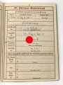 Wehrpaß Heer, eingestellt am 1.240 bei Schtz. Ers. Btl. Wien.