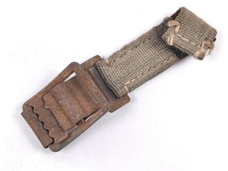 Ersatzteil für Tragegestell der Wehrmacht, Breite des Meatallbeschlag aussen gemessen 36,5mm