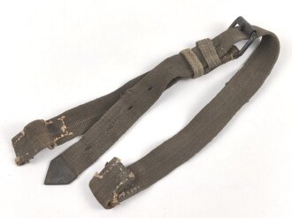 Ersatzteil für Tragegestell der Wehrmacht, Breite des Metallbeschlag aussen gemessen 41mm