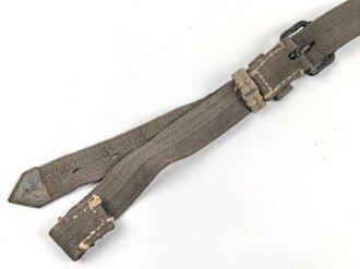 Ersatzteil für Tragegestell der Wehrmacht, Breite des Metallbeschlag aussen gemessen 41mm
