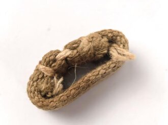 Schieber aus Webmaterial für Trageriemen der Wehrmacht. Innen gemessen 22mm, Breite 12mm