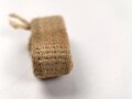 Schieber aus Webmaterial für Trageriemen der Wehrmacht. Innen gemessen 22mm, Breite 12mm