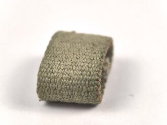 Schieber aus Webmaterial für Trageriemen der Wehrmacht. Innen gemessen 25mm, Breite 17mm