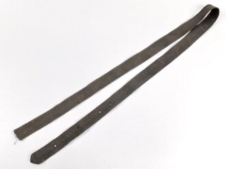 Webriemen unbekannter Herkunft,  Breite 40mm, Gesamtlänge etwa 177cm