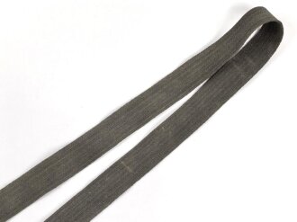 Webriemen unbekannter Herkunft,  Breite 40mm, Gesamtlänge etwa 177cm