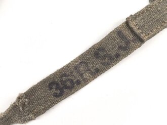 Webriemen Wehrmacht, Breite 20,5mm, Gesamtlänge etwa 120cm