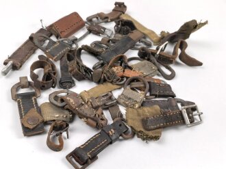 Konvolut von Ausrüstungsgegenständen der Wehrmacht abgetrennte Teile aller Art