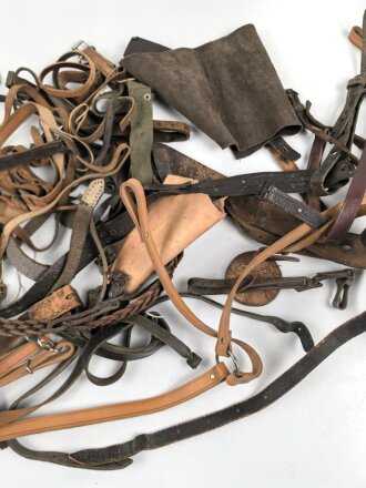 Konvolut Ersatzteile aller Art, zum Teil Wehrmacht