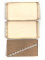 Pappverpackung " 100 Zündhütchen 92/36" ( für 2cm ) datiert 1943