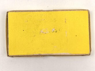 Pappverpackung " 100 Zündhütchen 92/36" ( für 2cm ) datiert 1943