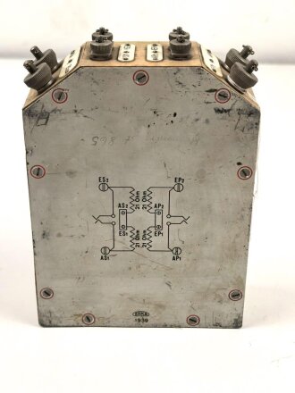 Schnurloser Überträger Wehrmacht datiert 1939, Gebraucht, Funktion ncht geprüft