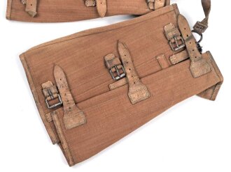 Reichsmarine, Paar Gamaschen Baugleich kaiserliche Marine, Kammerstücke des Beschaffungsamtes Kiel 1923