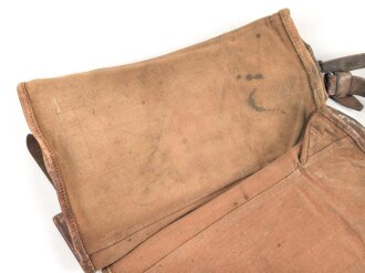 Kaiserliche Marine, Paar Gamaschen für Landeinheiten, Kammerstücke des Beschaffungsamtes Kiel 1913, getragenes Paar