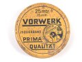 Isolierbanddose aus der Zeit des 2. Weltkrieg, sieht man in kleiner in der Pionier Werkzeugtasche, ungereinigtes Stück