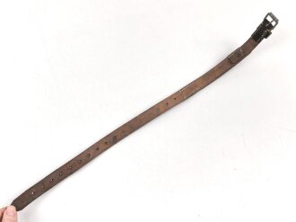 Tornisterriemen Wehrmacht, getragenes Stück, datiert 1941